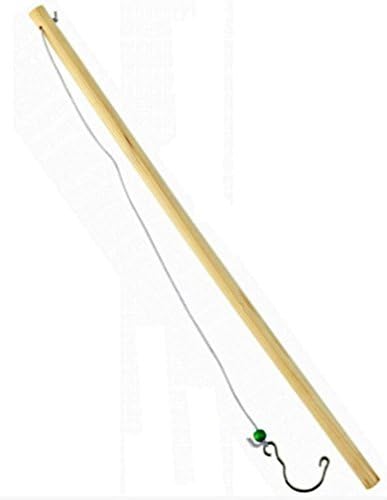 Canne a p??che en Bois 34 cm - Kermesse Canard Anniversaire Enfant - 122: Amazon.fr: Jeux et Jouets