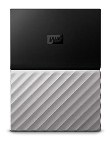 WD 1TB Black-Gray My Passport Ultra Portable External Hard Drive - USB 3.0 - WDBTLG0010BGY-WESN (Old Generation)