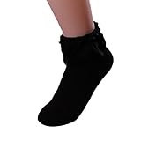 Lowpricenice Women Vintage Lace Ruffle Frilly Ankle Socks
