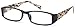 GAMMA RAY READERS 3 Pairs Ladies' Marble Color Readers Quality Spring Hinge Reading Glasses for Women - With +1.00 Magnification