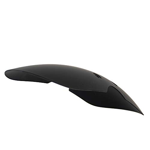 Nawenson Cafe Racer Short Front Fender Motorcycle Mudgaurd Mudflap Cover Guard for Air Cooled Bonneville / T100 / Scrambler/Thruxton 900 2001-2016 (Matte Black)
