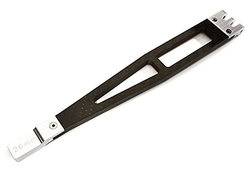 Integy RC Model Hop-ups C28000SILVER Alloy & Composite Battery Plate for Traxxas 1/10 TRX-4 Crawler & 4-Tec 2.0