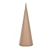 Darice DIY Crafts Paper Mache Open Bottom Cone 10.63 X 4 Inches (6-Pack) 2873-311