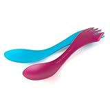 Light My Fire Spork Extra Medium BPA-Free Tritan Spork, 2-Pack