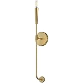 Maxim Vela - 1 Light Wall Sconce-24 Inches Tall and 5 Inches Wide-Satin Brass Finish