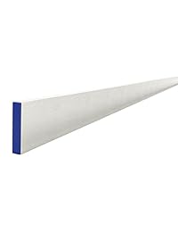 Bon 24 120 3 4 Inch by 4 inch by 6 Foot romos de aluminio reforzado con tapa de plástico