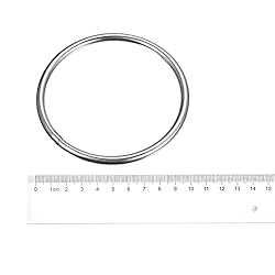 uxcell 304 Stainless Steel O Rings, 4pcs