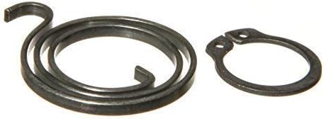 Northern DIY 6 Door Handle Springs (2.5-Turn Coil, 2.5mm Thick, Black Coating) Plus 6 Circlips - Image 4