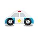 Melissa & Doug Round The City Rescue Rug with 4 Wooden Vehicles (39 x 36 inches)