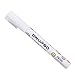 OnUpgo White Liquid Chalk Markers Pens 2-Pack 3mm Reversible Tip Chalk Pens with Erasable Ink, Great for Chalkboard, Jar Labels, Bistro, Blackboards Glass, Windows