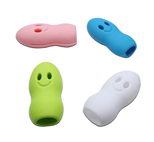 Excelity Set of 4 Silicone Toothbrush Head Cover Protective Case Against Soap, Dirt and Hair for Travel Home Camping - Thumbnail 2