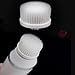 Facial Cleansing Brush 4 Piece Refill Only Kit [Facial Cleansing by YaFex] Face Brush Replacement Extra Brush Heads Cleaning Exfoliation (white+black)