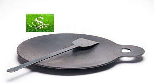 Dhavesai Iron Dosa Kallu, 3kg, Black