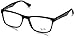Ray-Ban RX5279 Square Prescription Eyeglass Frames, Black/Demo Lens, 55 mm