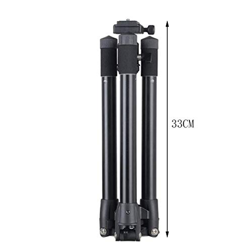 XYSQWZ Aluminiumkamera Stativ Live-übertragung Innenaufnahmen Außenreisen Flexibles Stativ - Faltbares Selfie… – Bild 3