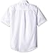 French Toast School Uniform Boys Short Sleeve Classic Dress Shirt, White, 14 Husky