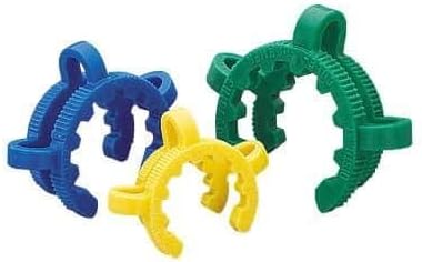 Keck Standard Taper Clips, Joint Size 19, Blue, Pk/12