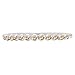 Dazzlingrock Collection 0.12 Cttw Round Champagne Diamond Women Wedding Stackable Band in 925 Sterling Silver, Size 7.5