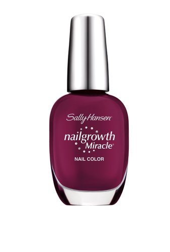 Sally Hansen Nail Growth Miracle, Perfect Plum, 0.45 Fluid Ounce Sally Hansen Nail Growth Miracle, Perfect Plum, 0.45 Fluid Ounce