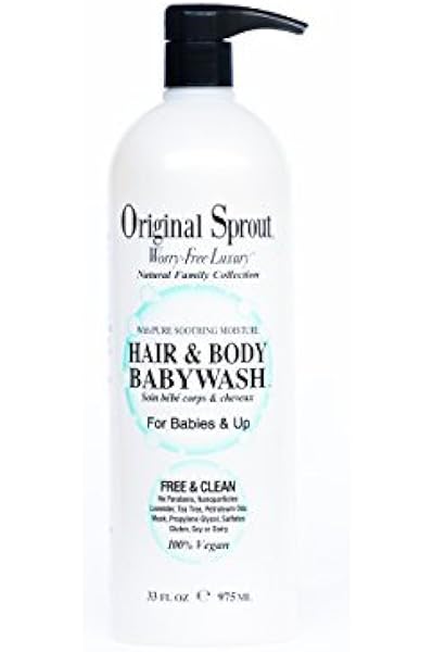 original sprout hair and body baby wash 33 oz