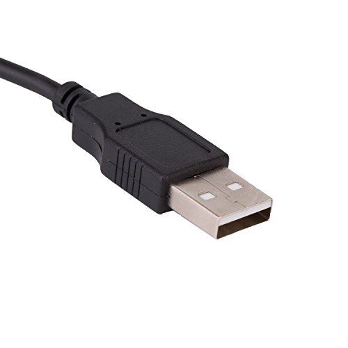 YBG Imports USB Credit Card Reader Mini Magnetic Swiper 3 Track POS System Magstripe Credit Card Reader Hi Lo Co