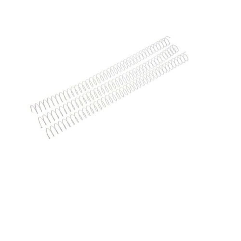 Fellowes 5114201 – Pack of 50 Metal Spirals, White, 34 mm