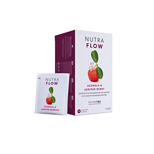 NutraFlow - Harnwegsinfektionstee | Soor-Tee | Blasenentzündungstee - lindert Beschwerden der Harnwege – 20 Verpackte…