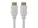 Monoprice HDMI High Speed Cable - 1.5 Feet - White, 4K@60Hz, HDR, 18Gbps, YUV 4:4:4, 28AWG - Select Series primary