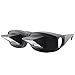 ANRRI Bed Prism Glasses Lazy Spectacles Horizontal Glasses Lie Down Reading/Watching TV, Myopia usable,Black