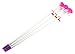 Light Up Night Princess Bow & Arrow Children's Kid's Toy Bow and Arrow Dart Playset w/Suction Dart Arrows, Holder, Target