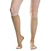 EvoNation Women’s Knee High 20-30 mmHg Graduated Compression Open Toe Sheer Socks – Firm Pressure Compression Garment