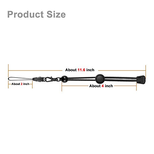 4 Adjustable+Removable+Flashlight+Cellphone+Torches+Black