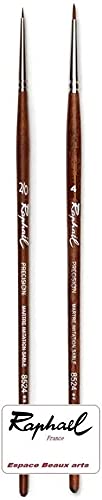 Raphael Series 8524 Precision Brush Imitation Sand Set of 2 0/2, 4