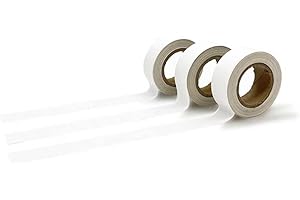 OEka 15mm*6m (0.6"*236'') Replacement Continuous Labels Thermal Labels 3 Roll Paper Refill Stickers for Portable Marklife P11&P12&P50 Labelmaker