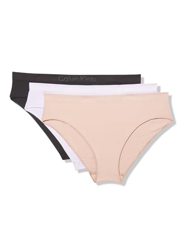 Calvin Klein Bonded Flex Seamless 3-Pack Mid Rise Bikini
