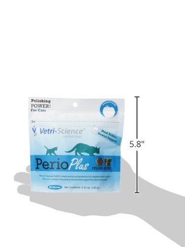 VetriScience Laboratories - Perio Plus Feline Bites for Pets