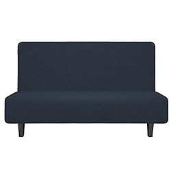 Easy-Going Stretch Futon Slipcover Armless Futon