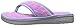 Dearfoams Women's Microfiber Terry Thong Slip on Slipper