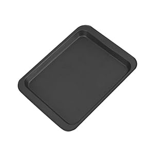Prevessel Bakplaat met antiaanbaklaag, metalen bakplaat met antiaanbaklaag, rechthoekige broodcakevorm, taartplaat, doe…