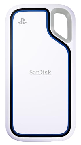 SanDisk Extreme Portable SSD for Playstation 5 1TB, Up to 1050MB/s Read