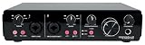 Rockville R-TRACK 2x2 USB 2.0 Audio Interface, 24-Bit/192kHz, 2 Mic-Pres with Combo Jacks, MIDI I/O, Phantom Power, for Studio Recording and Podcasting