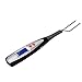 Meat Thermometer, NEXT-SHINE Digital Cooking Thermometer Fork Super Fast Instant Read 15 inch Dual Porbe LED Display with Back-lit Perfect for Kitchen Cooking Grilling Smoker Turkey