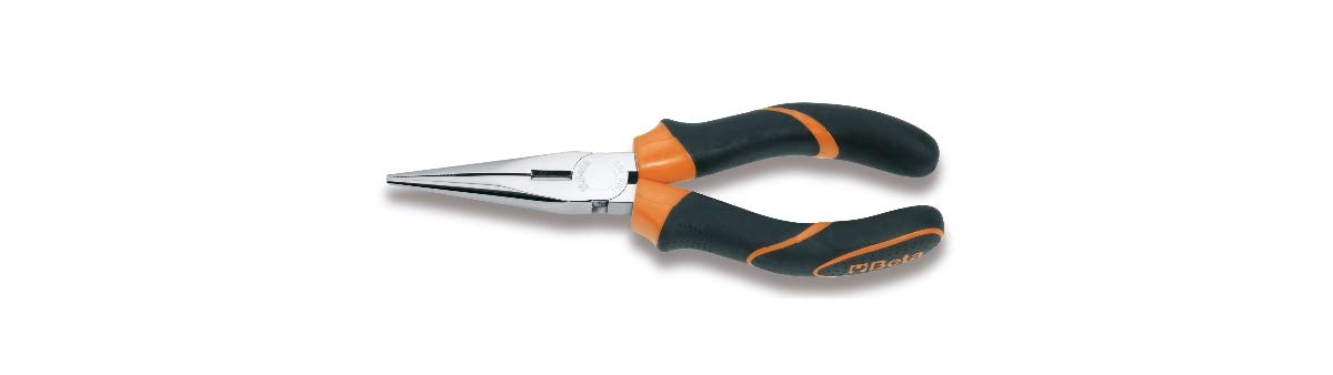Beta 11669036 Model 1166 BM160K Needle Knurled Nose Pliers, Butter Packed, 160mm Extra Long