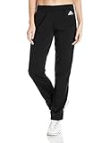adidas Women's Designed 2 Move Straight Pants, Black/White, XX-Large