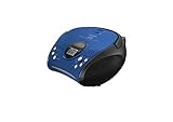 Lenco Portable Radio CD Player - Blue