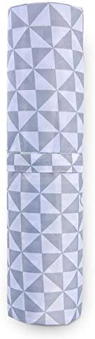 Splat Mat for Highchair Little Dimsum Practical Closure Design Water-Resistant Feeding Splash Spill Mats (Grey)
