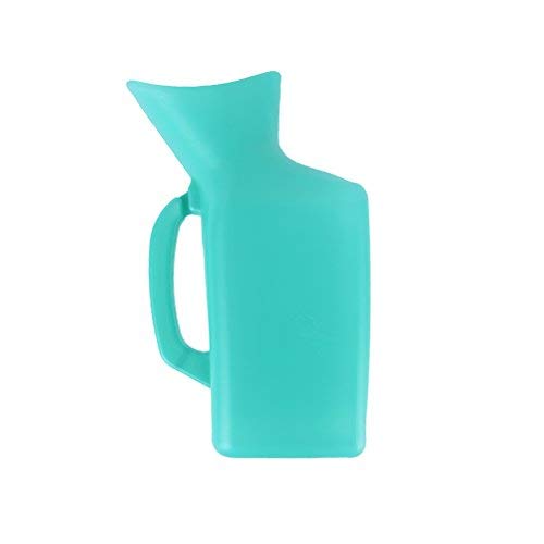Female Urinal, Urinal for Women Allows to Pee Standing Up, Female Urination Device, Female Portable Pee Bottles 1000ML for Hospital Camping Car Travel (Green)