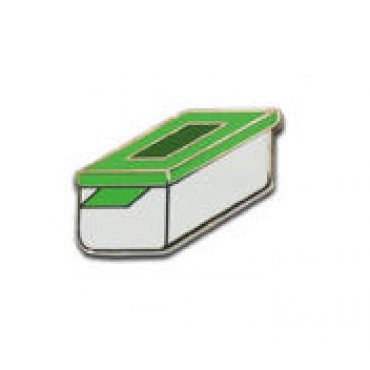 Unbekannt Grounds Peak Microcache Type Geocoin - Traditional Green - Multi, One Size, 11008