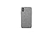 iPhone X Case, iPhone 10 Case Fabric Back Cover Protective Phone Case Supports Wireless Charging for Apple iPhone X/iPhone 10 5.8 inch (2018) - Grey