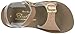 Salt Water Sandals by HOY Shoe Baby Girls Sun-San Surfer Flat Sandal, Rose Gold, 7 Infant